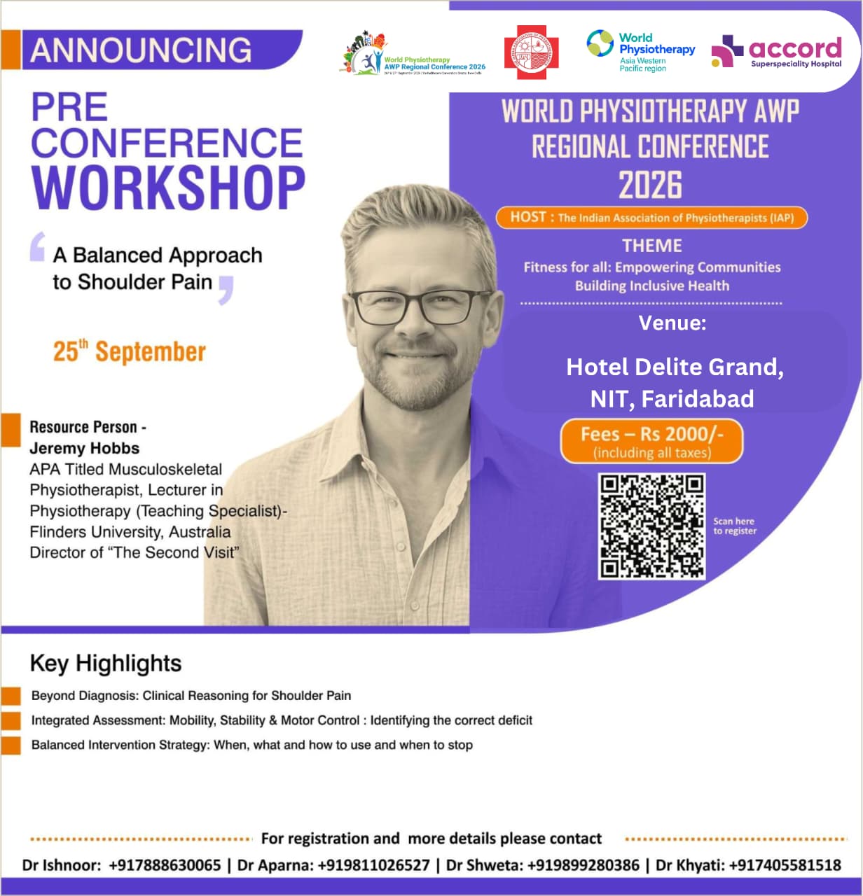 Pre Conference Workshop 1